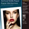 Papier<Epson Archival Matte Paper, DIN A3, 189g/m2, 50 Sheets