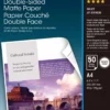 Papier<Epson Double-Sided Matte Paper, DIN A4, 178g/m2, 50 Sheets