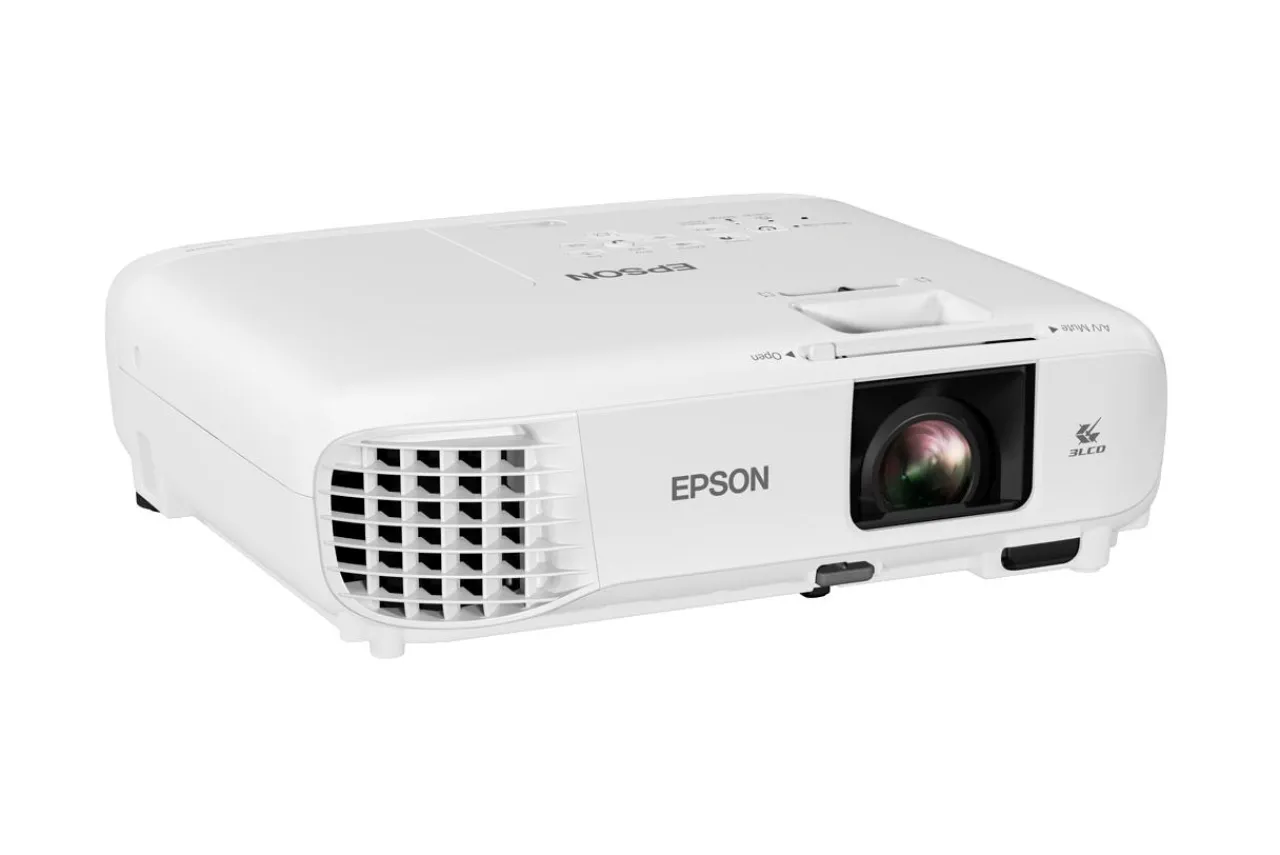 Projecteurs<Epson EB-E24 XGA, projecteur 3 600 lumens, jusqu’à 350''.