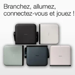Projecteurs<Epson EF-22N, Mini projecteur laser, 1 000 lumens, Affichage jusqu’à 150 pouces, Google TV™ et haut-parleur Bluetooth, Portable