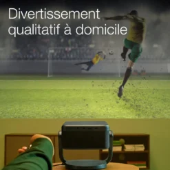 Projecteurs<Epson EF-22N, Mini projecteur laser, 1 000 lumens, Affichage jusqu’à 150 pouces, Google TV™ et haut-parleur Bluetooth, Portable