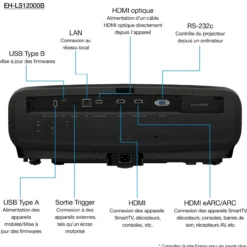 Projecteurs<Epson EH-LS12000B