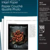 Papier<Epson A4 Photo Quality Inkjet Paper 102gsm, 100 sheets