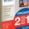 Papier<Epson A4 Premium Glossy Photo Paper 255gsm, 30 sheets