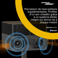Projecteurs|Dernières Offres<Epson Lifestudio Flex Plus EF-72, Projecteur Smart TV Portable 4K PRO-UHD, 3LCD x RGB-LED, Sound by Bose, Google TV, Écran 150