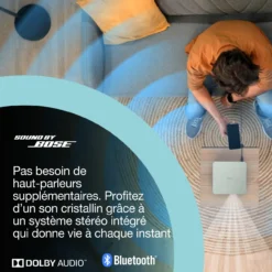 Projecteurs|Dernières Offres<Epson Lifestudio Pop EF-61G vert glacé, Projecteur portable qualitatif, Sound by Bose, Google TV, HD intégrale, Utilisation en intérieur/extérieur, Garantie de 5 ans*
