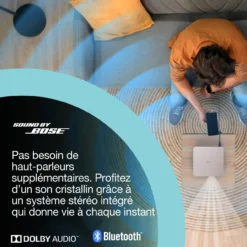 Projecteurs|Dernières Offres<Epson Lifestudio Pop EF-61R quartz rose, Projecteur portable qualitatif, Son Bose, Google TV, HD intégrale, Utilisation en intérieur/extérieur, Garantie de 5 ans*