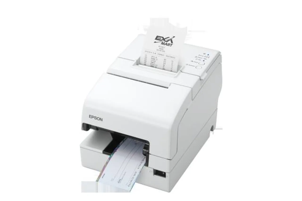 Imprimantes|Imprimantes Pour Points De Vente<Epson TM-H6000V-213P0: P-USB, MICR, White