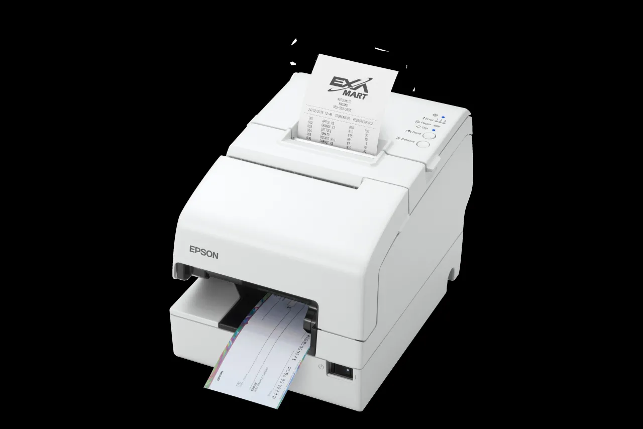 Imprimantes|Imprimantes Pour Points De Vente<Epson TM-H6000V-213P0: P-USB, MICR, White