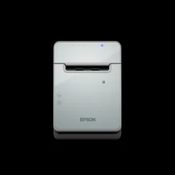 Imprimantes Pour Points De Vente|Imprimantes<Epson TM-L100 (121): USB + Ethernet + Lightning + BT, Black, PS, EU, Liner-Free