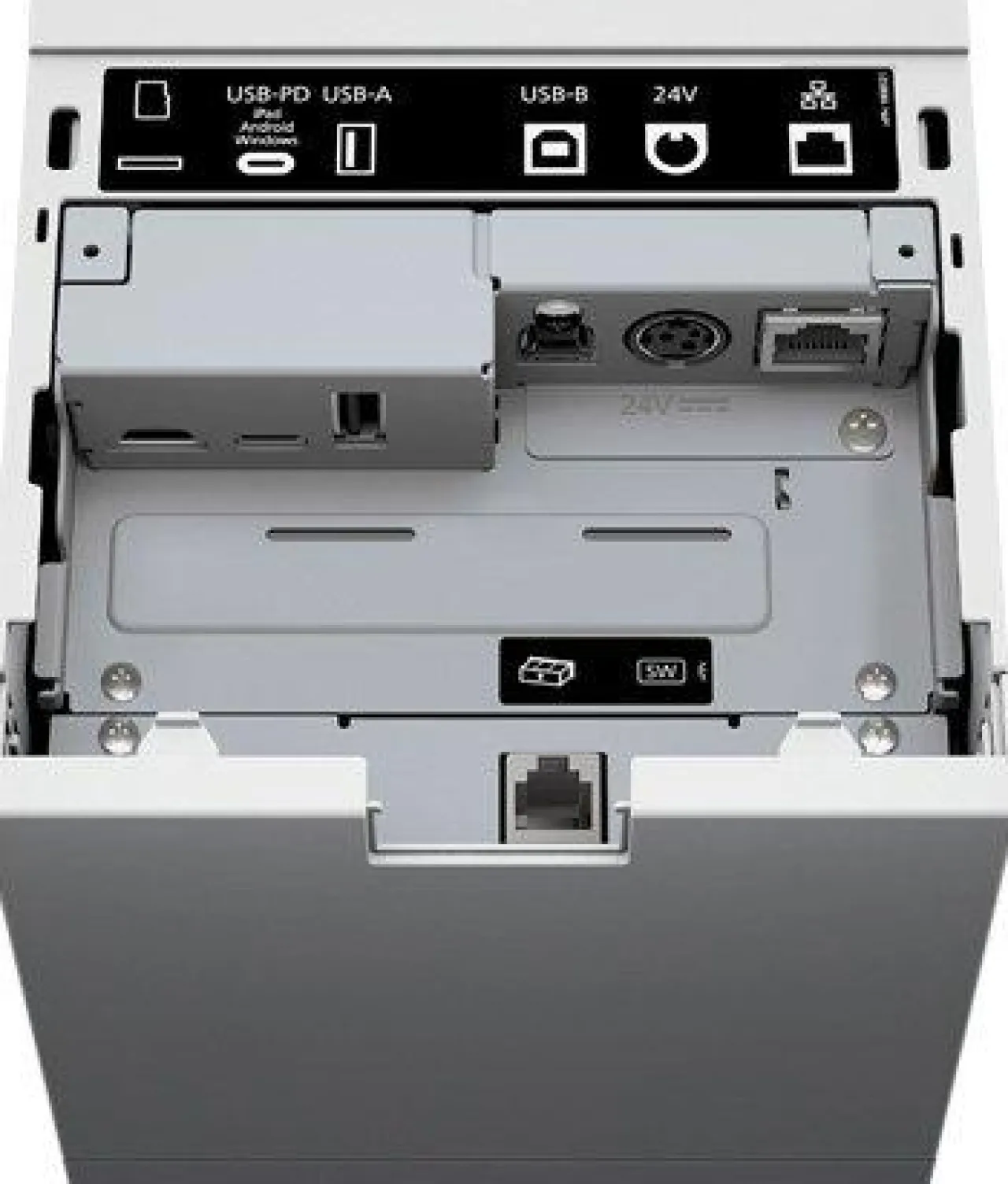 Imprimantes|Imprimantes Pour Points De Vente<Epson TM-m30III (151): Wi-Fi + Bluetooth Model, White, EU
