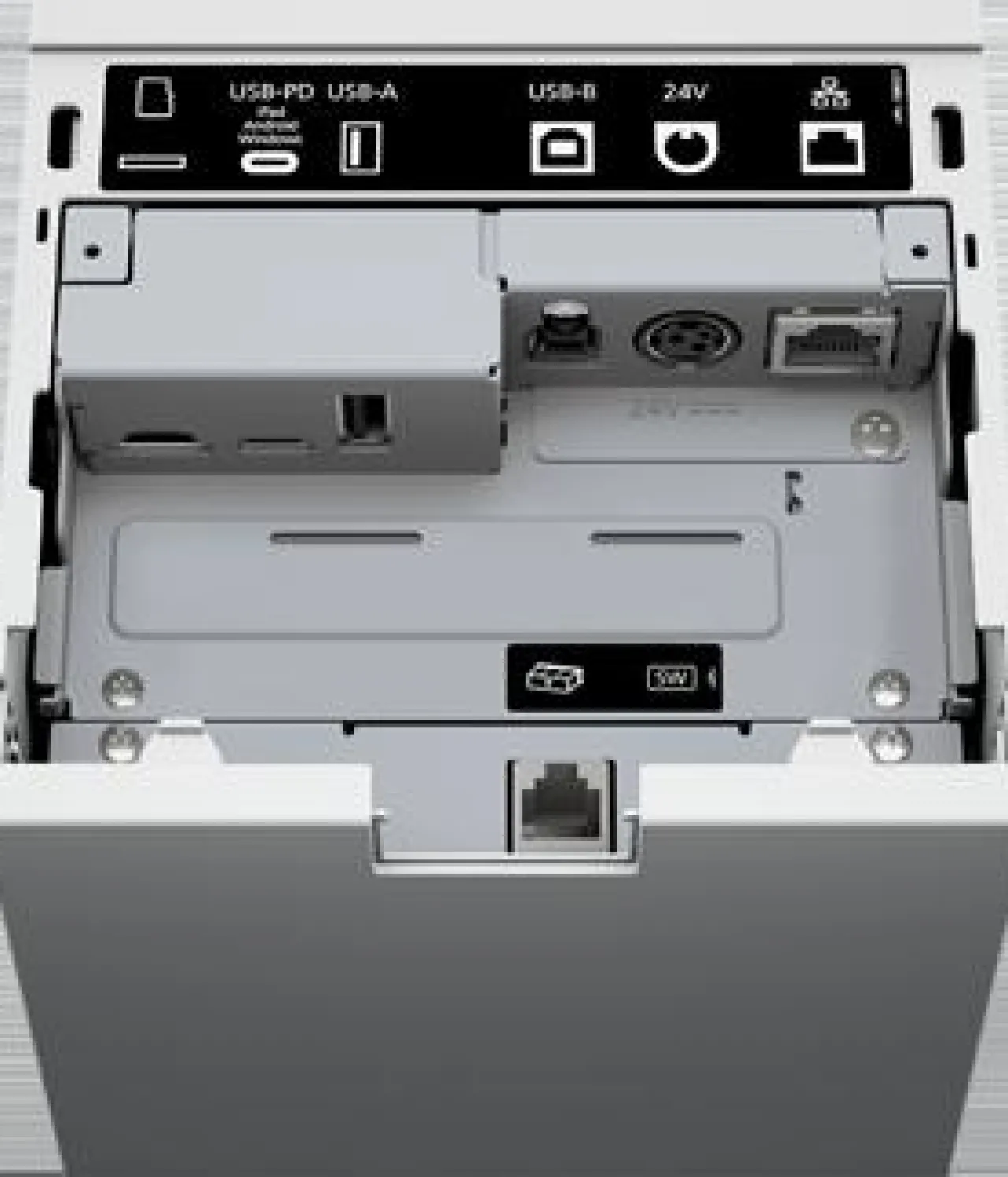 Imprimantes|Imprimantes Pour Points De Vente<Epson TM-m30III (151): Wi-Fi + Bluetooth Model, White, EU