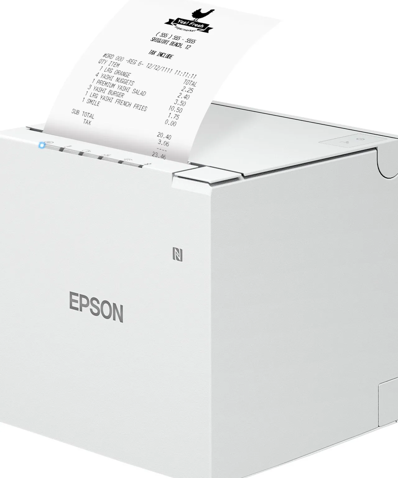 Imprimantes|Imprimantes Pour Points De Vente<Epson TM-m30III (151): Wi-Fi + Bluetooth Model, White, EU