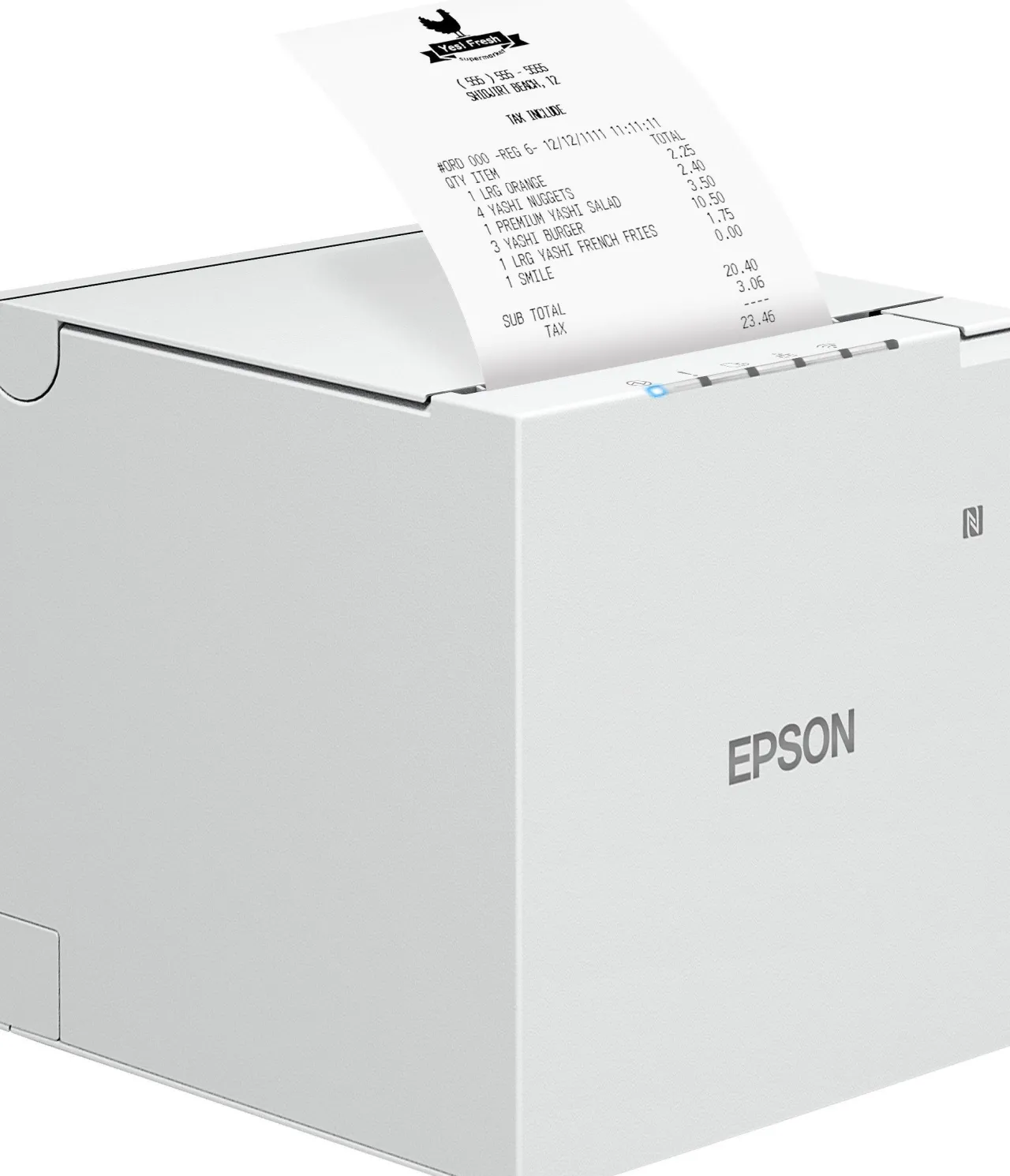 Imprimantes|Imprimantes Pour Points De Vente<Epson TM-m30III (151): Wi-Fi + Bluetooth Model, White, EU