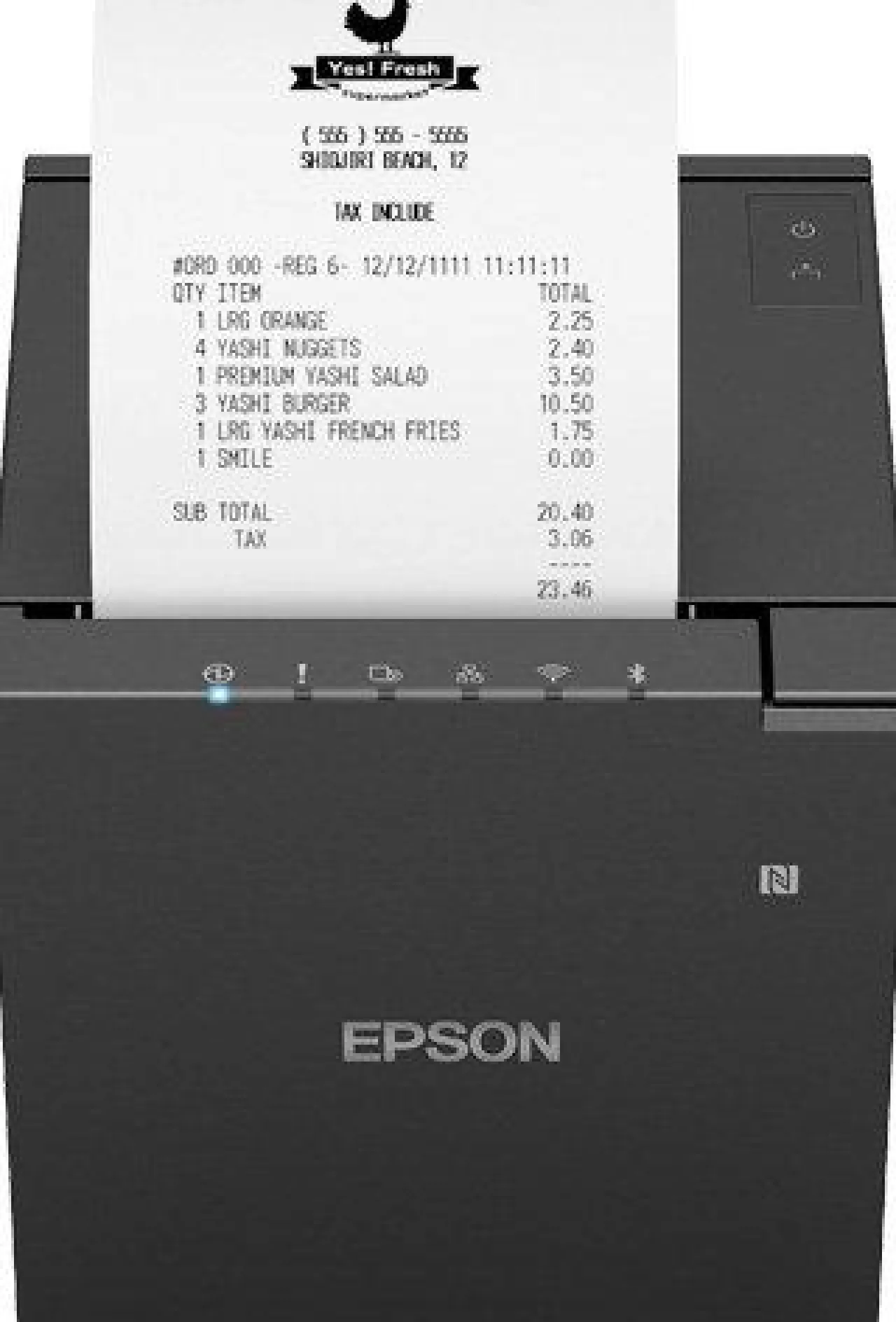 Imprimantes|Imprimantes Pour Points De Vente<Epson TM-m30III (152): Wi-Fi + Bluetooth Model, Black, EU