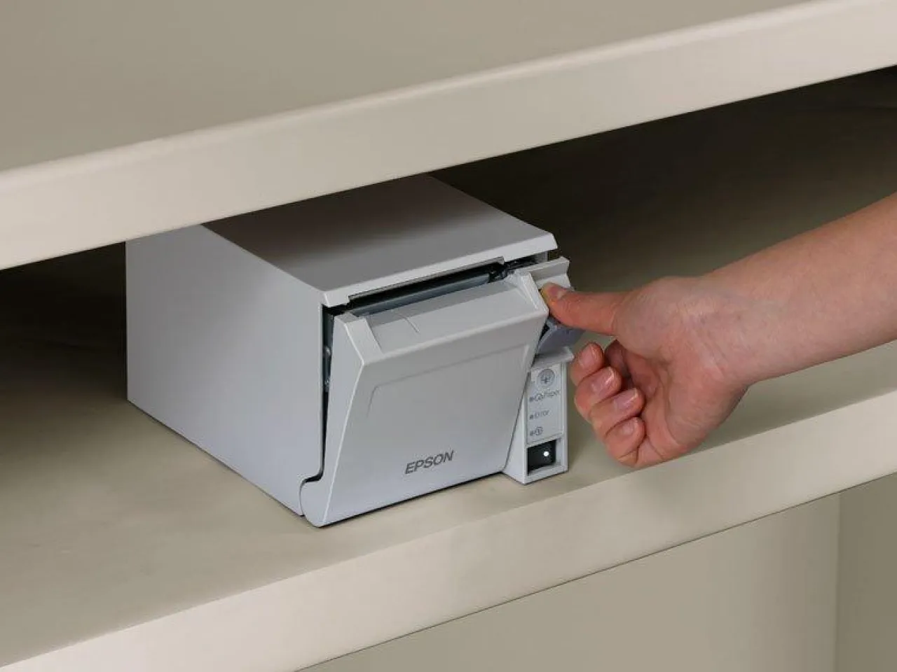 Imprimantes|Imprimantes Pour Points De Vente<Epson TM-T70II (032): Serial + Built-in USB, PS, EDG, EU