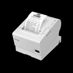 Imprimantes|Imprimantes Pour Points De Vente<Epson TM-T88VII (151A0): USB, Ethernet, Fixed Interface, PS, UK, White