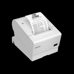 Imprimantes|Imprimantes Pour Points De Vente<Epson TM-T88VII (151A0): USB, Ethernet, Fixed Interface, PS, UK, White