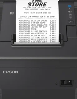 Imprimantes|Imprimantes Pour Points De Vente<Epson TM-T88VII (112): USB, Eth, Serial, PS, Buzz, Black