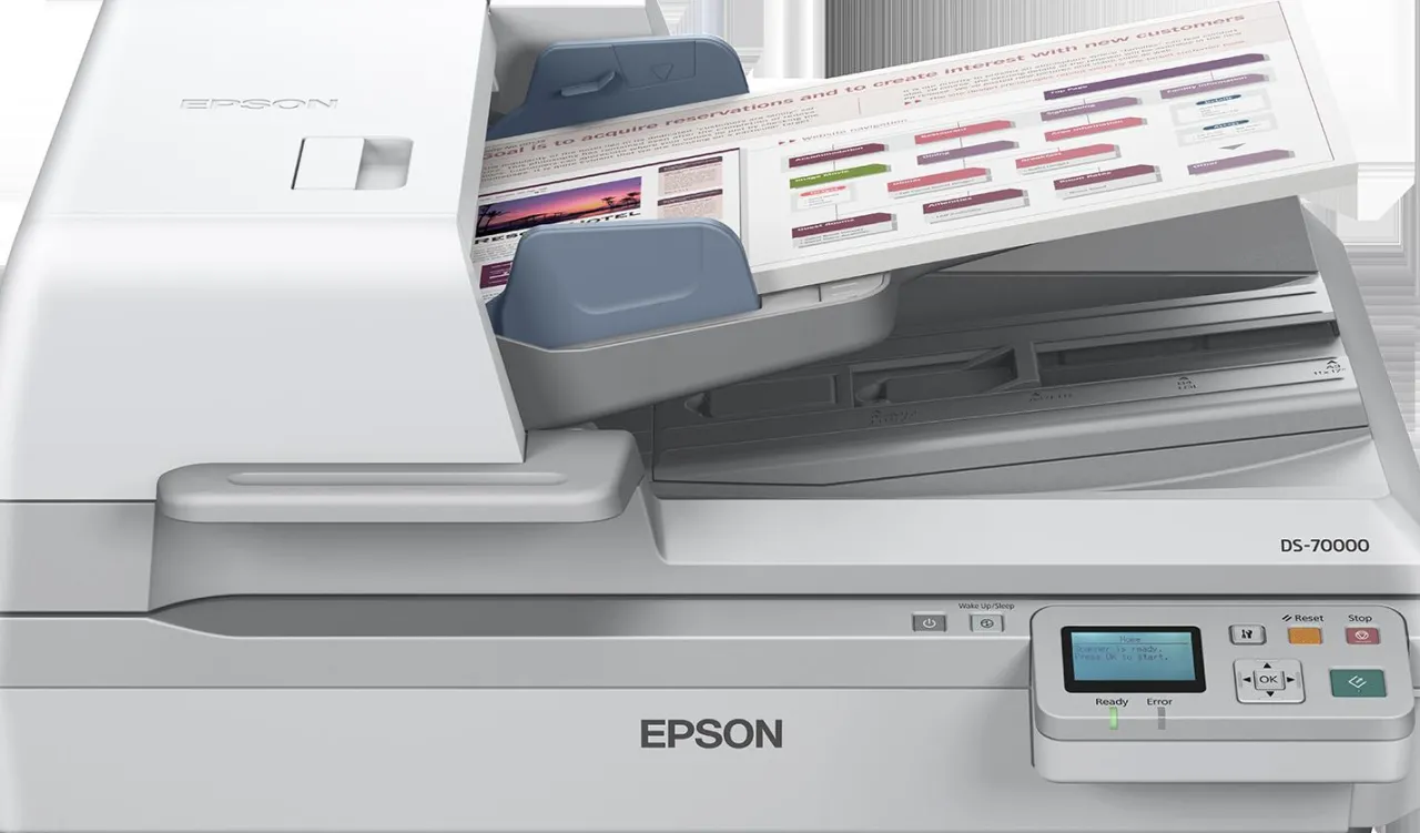 Scanners<Epson WorkForce DS-70000N