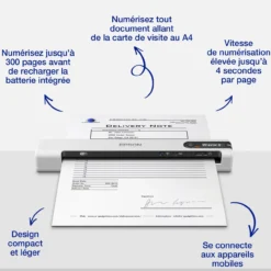 Scanners|Dernières Offres<Epson WorkForce DS-80W