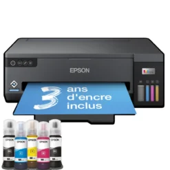 Imprimantes<Epson Imprimante A3 Wi-Fi EcoTank ET-14100 équipée de réservoirs d’encre, avec jusqu’à 3 ans d’encre inclus*