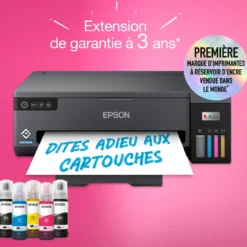 Imprimantes<Epson Imprimante A3 Wi-Fi EcoTank ET-14100 équipée de réservoirs d’encre, avec jusqu’à 3 ans d’encre inclus*
