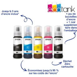 Imprimantes<Epson Imprimante A3 Wi-Fi EcoTank ET-14100 équipée de réservoirs d’encre, avec jusqu’à 3 ans d’encre inclus*