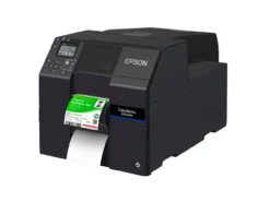 Imprimantes|Imprimantes D’étiquettes Couleur<Epson Imprimante d’étiquettes à encre à base de colorants ColorWorks CW-D6000Pe, étiquettes de 50 à 112 mm de large