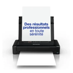 Imprimantes<Epson Imprimante Jet d’Encre A4 portable monofonction WorkForce WF-110W