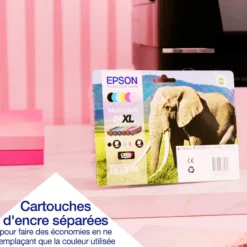 Imprimantes<Epson Imprimante Jet d’Encre A4 sans fil Expression Photo XP‑65