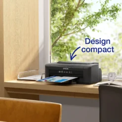 Imprimantes<Epson Imprimante Jet d’Encre A4 WorkForce WF-2110W avec connexion Wi-Fi et Ethernet