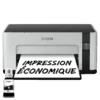 Imprimantes<Epson Imprimante monochrome A4 EcoTank ET-M1120 avec réservoir d’encre et Wi-Fi