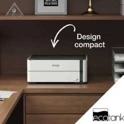 Imprimantes<Epson Imprimante monochrome A4 EcoTank ET-M1170 avec réservoir d’encre et Wi-Fi