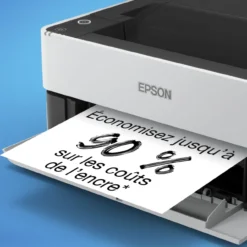 Imprimantes<Epson Imprimante monochrome A4 EcoTank ET-M1170 avec réservoir d’encre et Wi-Fi