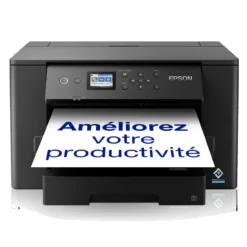 Imprimantes<Epson Imprimante monofonction Jet d’Encre A3+ WorkForce WF-7310DTW avec impression recto verso