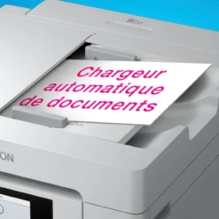 Imprimantes<Epson Imprimante multifonction A4 EcoTank ET-5880 avec Wi-Fi, réservoirs d’encre, scanner, copie et fax