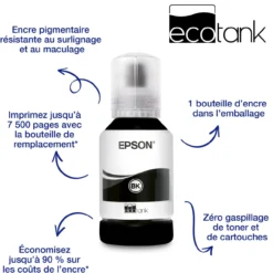 Imprimantes<Epson Imprimante multifonction A3 EcoTank monochrome ET-M16600 avec Wi-Fi, réservoir d’encre, scanner et copie