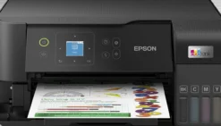 Imprimantes<Epson Imprimante multifonction A4 Wi-Fi EcoTank ET-2840 équipée de réservoirs d’encre, avec jusqu’à 3 ans d’encre inclus