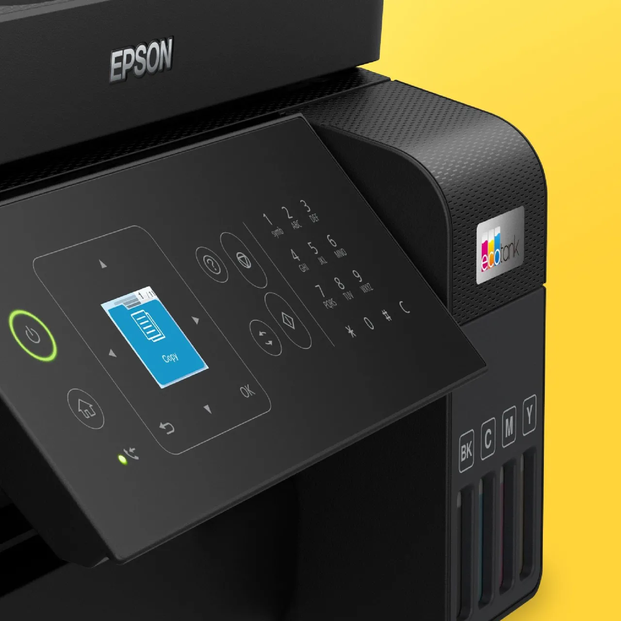 Imprimantes<Epson Imprimante multifonction A4 Wi-Fi EcoTank ET-4810 équipée de réservoirs d’encre, avec jusqu’à 3 ans d’encre inclus