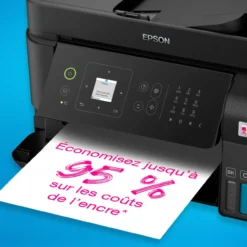 Imprimantes<Epson Imprimante multifonction A4 Wi-Fi EcoTank ET-4810 équipée de réservoirs d’encre, avec jusqu’à 3 ans d’encre inclus