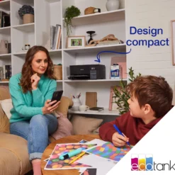 Imprimantes<Epson Imprimante multifonction A4 Wi-Fi EcoTank ET-2830 équipée de réservoirs d’encre, avec jusqu’à 3 ans d’encre inclus