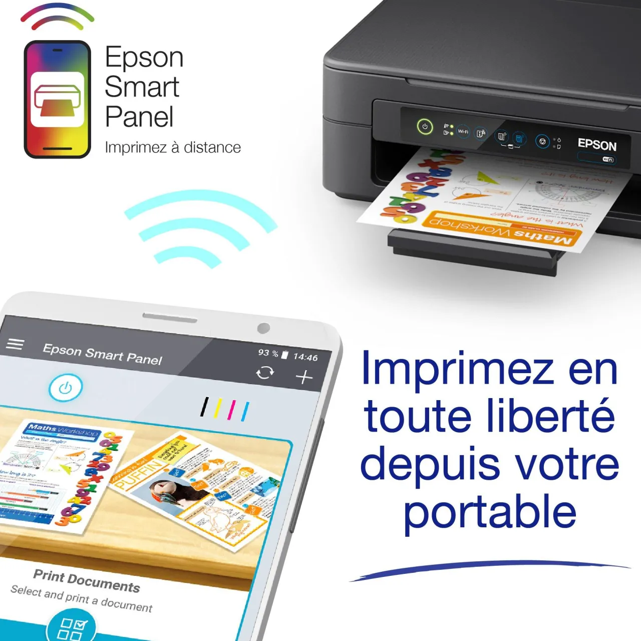 Imprimantes<Epson Imprimante multifonction Jet d’Encre A4 Expression XP-2205