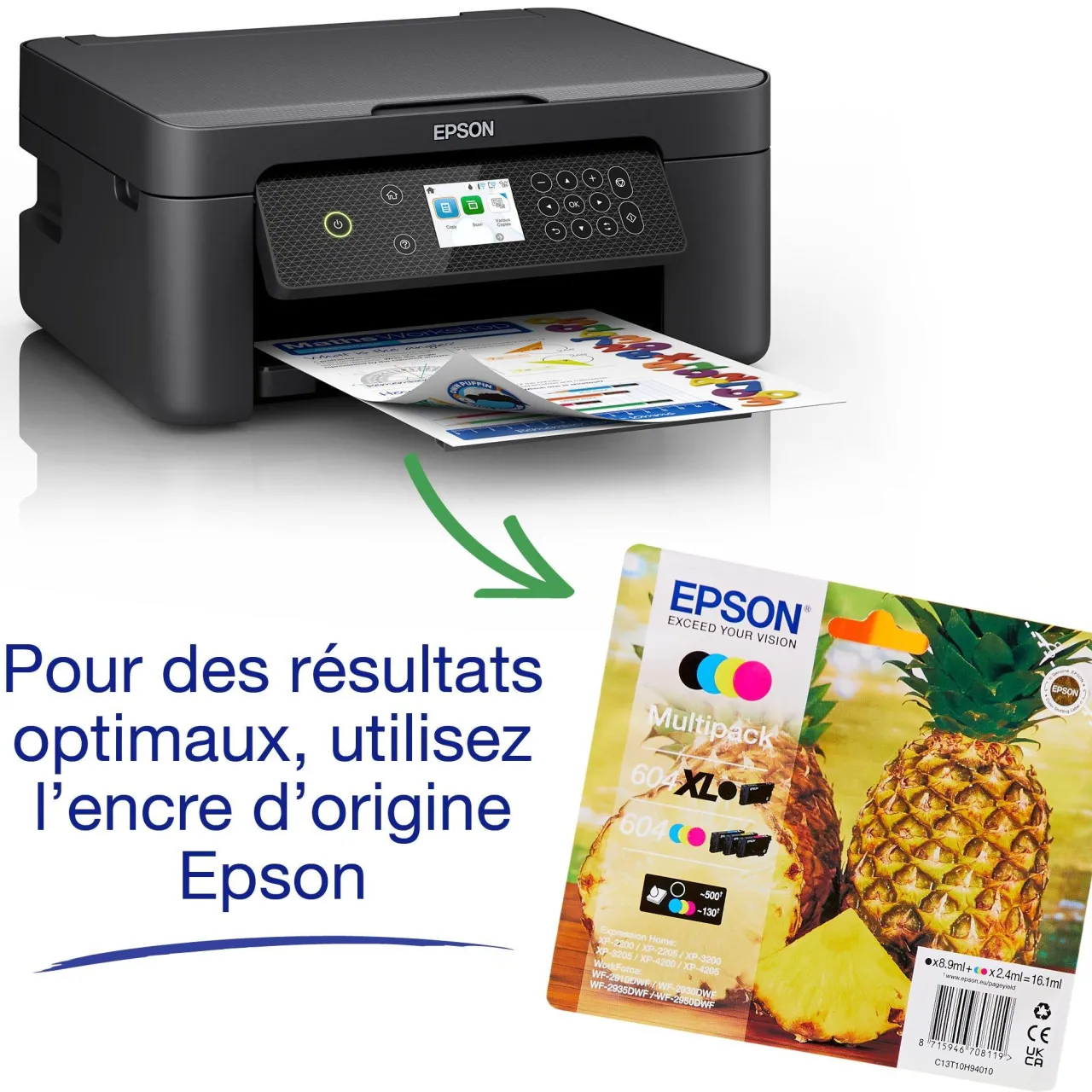 Imprimantes<Epson Imprimante multifonction Jet d’Encre A4 Expression XP-4200