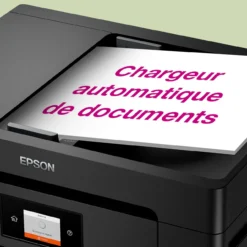 Imprimantes<Epson Imprimante multifonction Jet d’Encre A3 WorkForce WF-7830DTWF et 3 mois d’approvisionnement en encre offerts avec l’abonnement ReadyPrint*