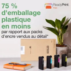 Imprimantes<Epson Imprimante multifonction Jet d’Encre A3 WorkForce WF-7830DTWF et 3 mois d’approvisionnement en encre offerts avec l’abonnement ReadyPrint*