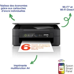 Imprimantes<Epson Imprimante multifonction Jet d’Encre A4 Expression XP-2200