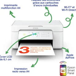 Imprimantes<Epson Imprimante multifonction Jet d’Encre A4 Expression XP-4205