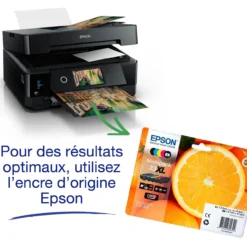 Imprimantes<Epson Imprimante multifonction Jet d’Encre A4 Expression Premium XP‑7100