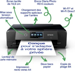 Imprimantes<Epson Imprimante multifonction Jet d’Encre photo A3 Expression XP-980